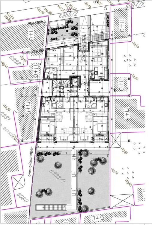 Двухкомнатная квартира, 50 м² — Звездара
